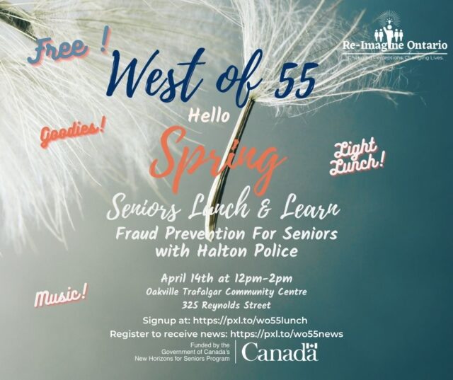 Spring Seniors Events 2023 - Lunch and Learn 14 April - Fraud Prevention for Seniors.